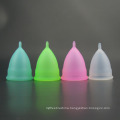 Lady silicone menstrual sanitary cups for periods